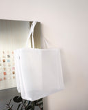 Wide Open Tote, White
