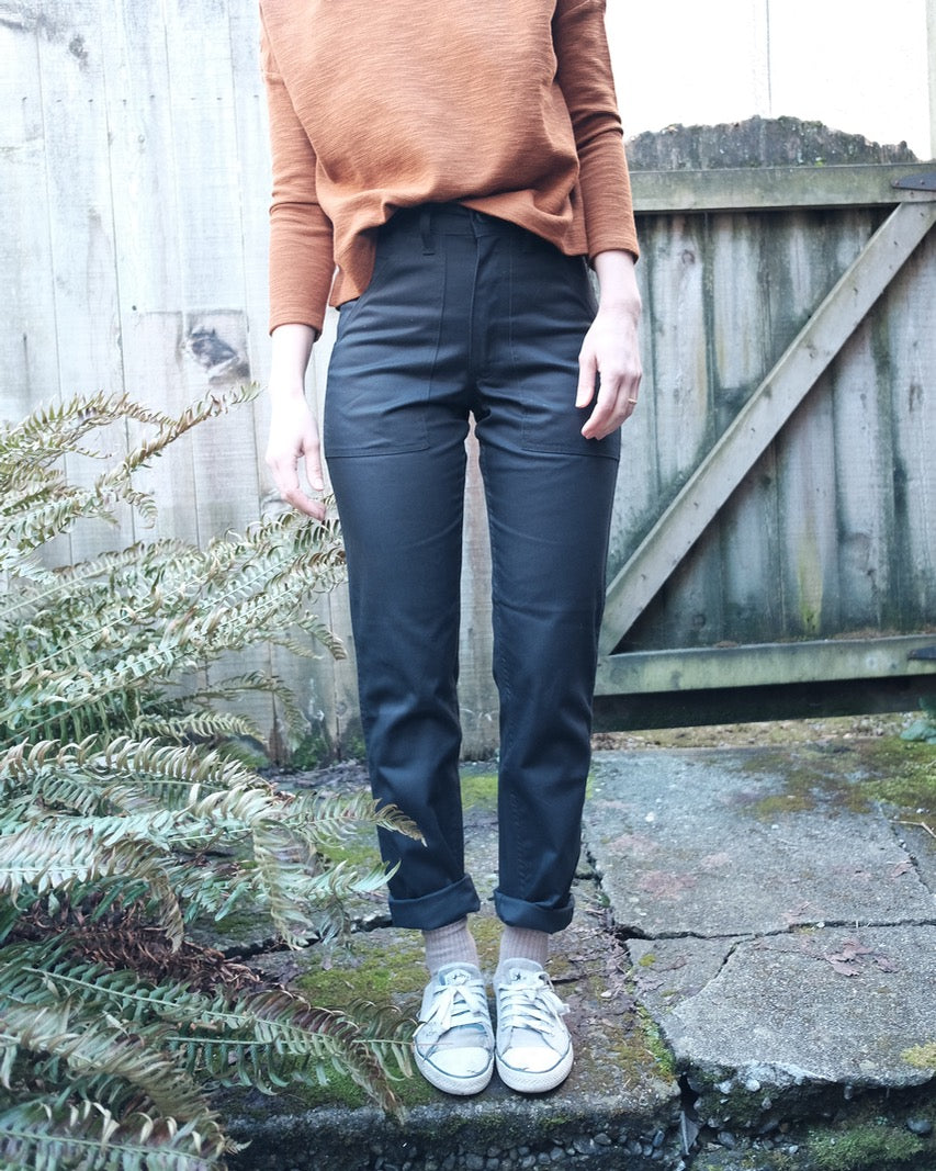 Stan Ray Taper Fit Fatigue, Black