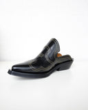 Embroidered Western Mule