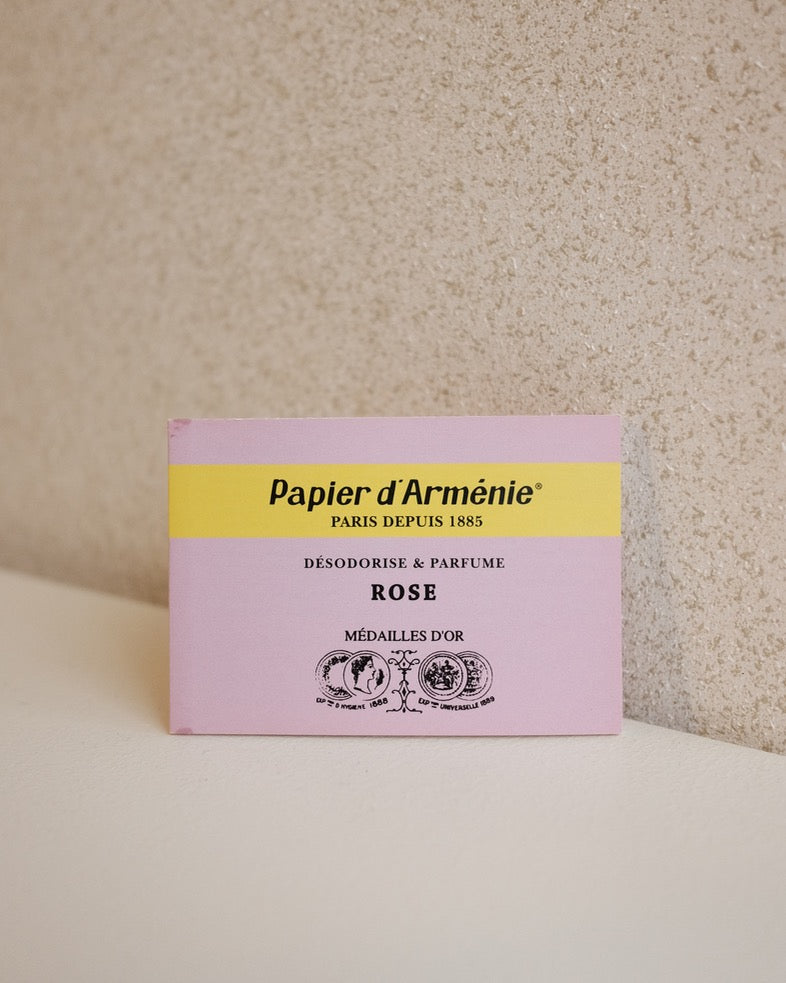 Papier d'Armenie Burning Papers, La Rose