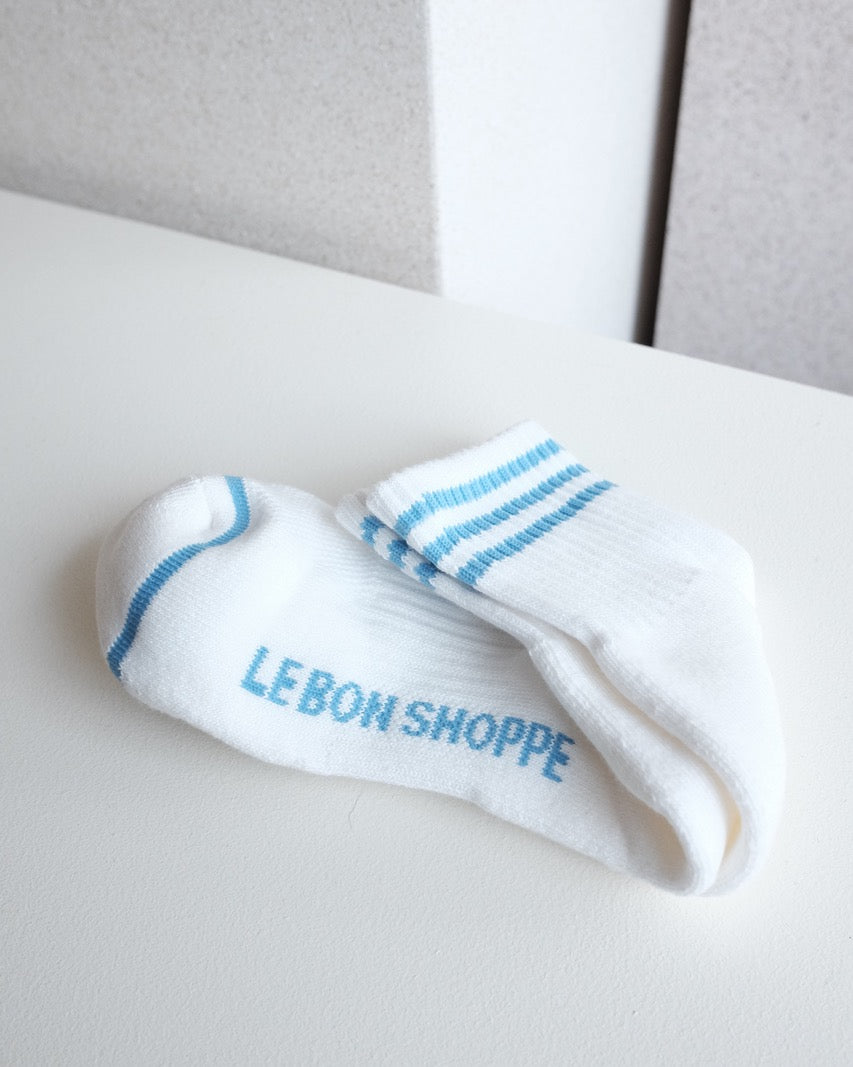 Girlfriend Short Socks, Ivory
