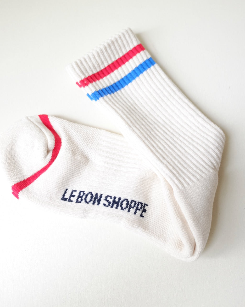 MENS Boyfriend Socks, Milk