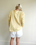 L/S Mariniere Shirt, Soleil Yellow