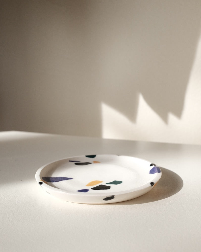 Terrazzo Dish, Emerald