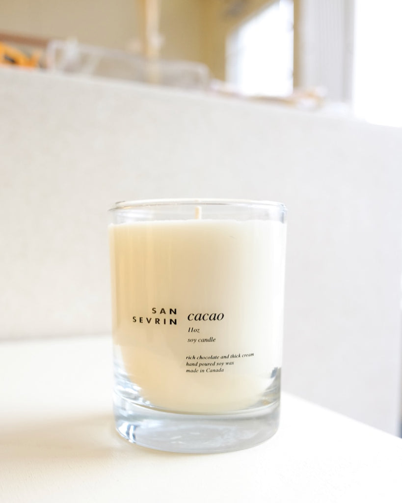 San Sevrin, Cacao Soy Candle