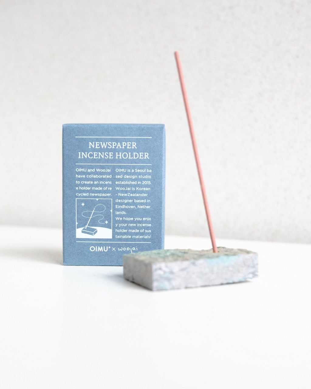 Newspaper Incense Holder