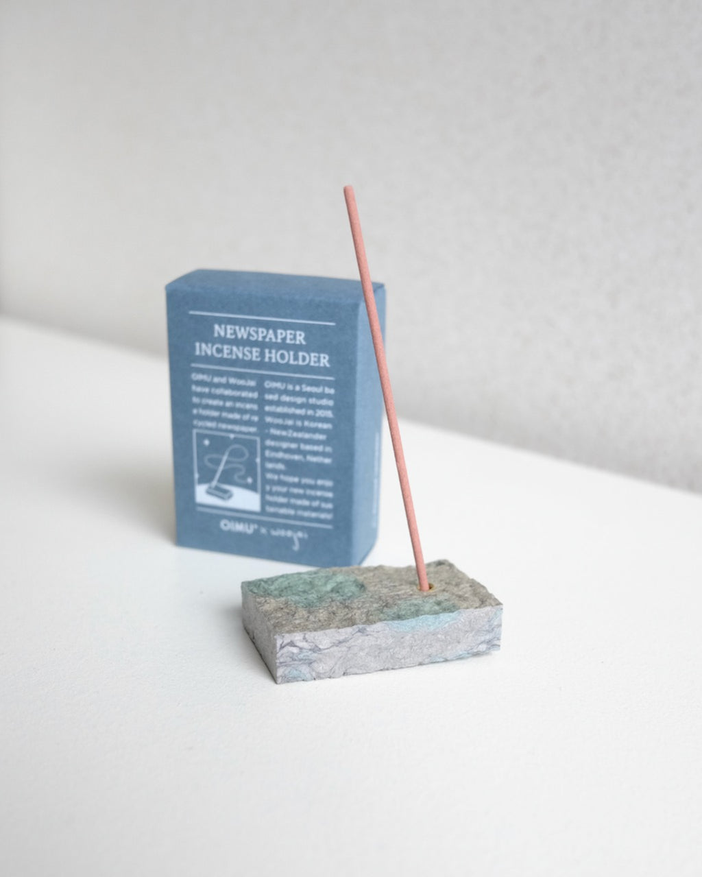 Newspaper Incense Holder