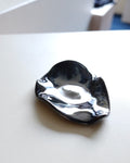 Small Oyster Dish, Black Mirror