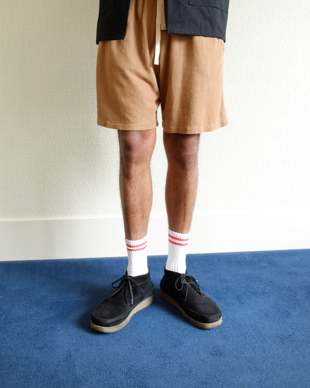 MENS Boyfriend Socks, Milk