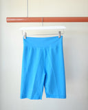 Bike Shorts, Surf Blue