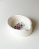 Floral Ashtray, Pink