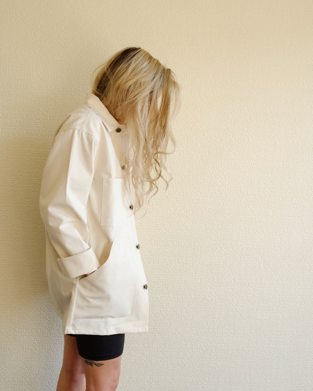 Stan Ray Natural Drill Shop Jacket