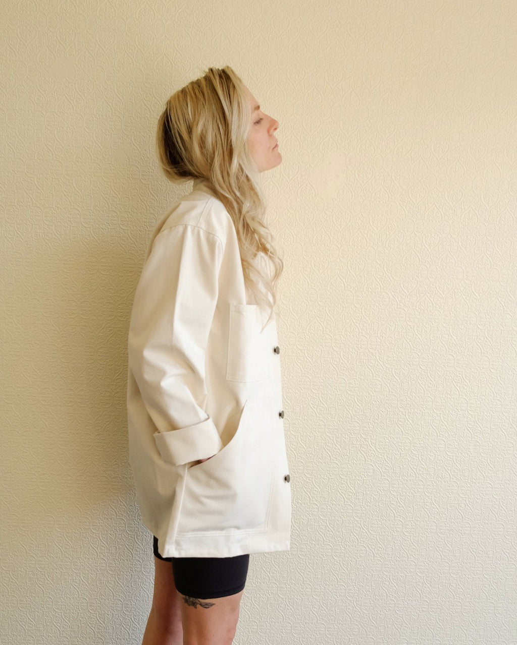 Stan Ray Natural Drill Shop Jacket