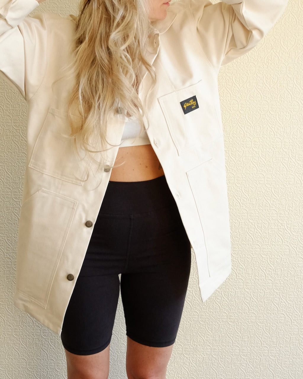 Stan Ray Natural Drill Shop Jacket