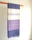 Hand Loomed Blanket, Purple