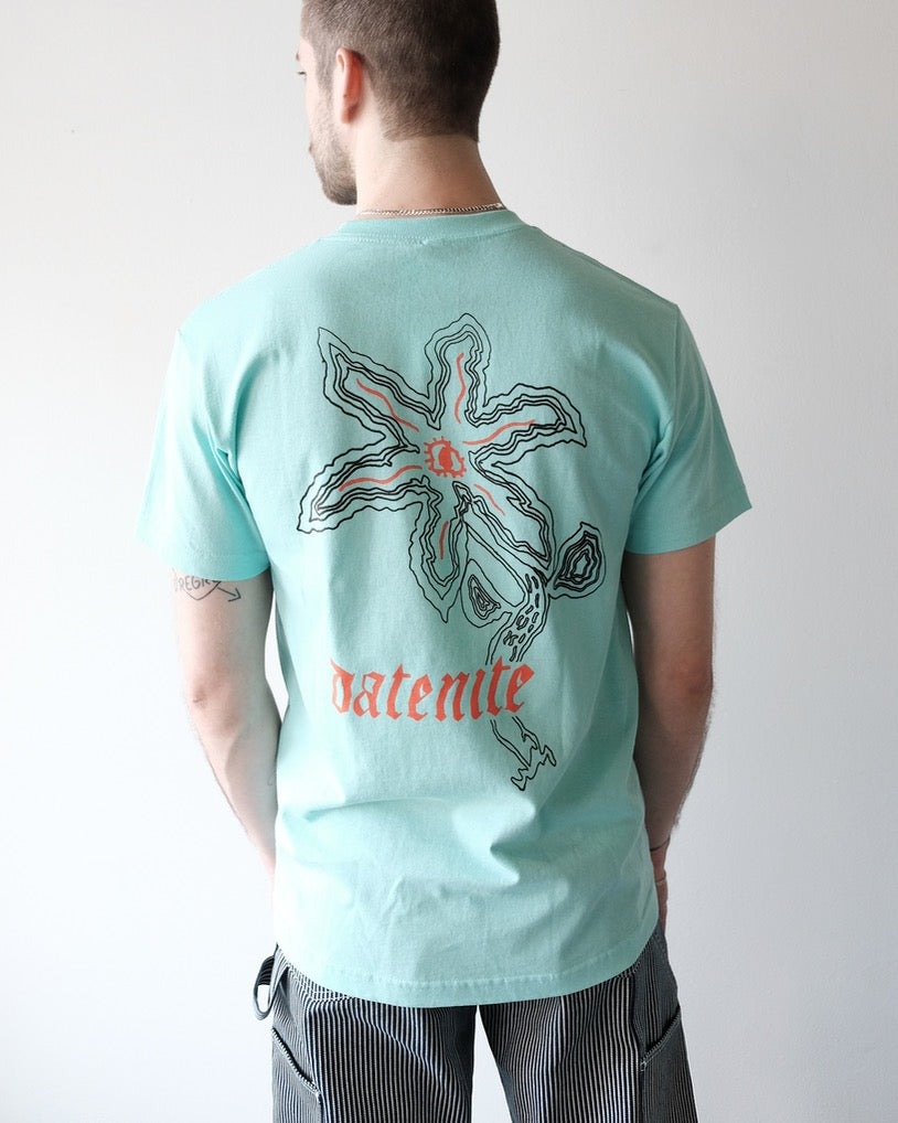 DATE NITE Tee, The Grass Was Always Dead BLUE