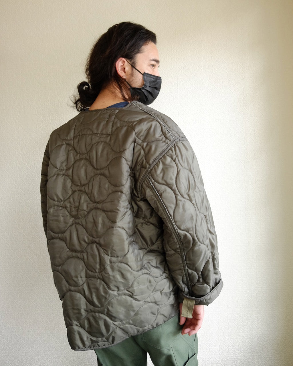 Vintage Military Liner, Olive