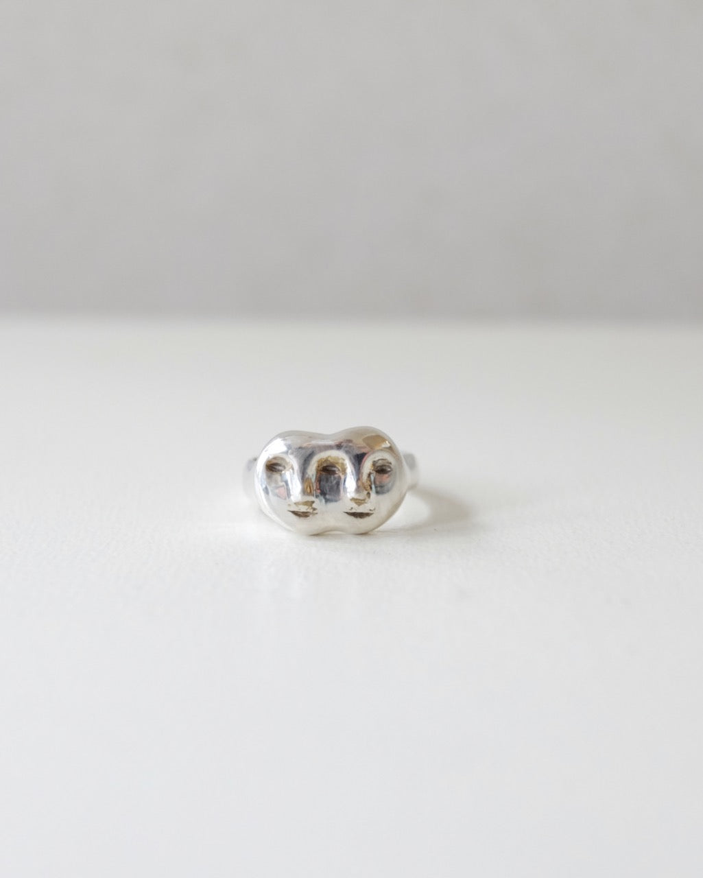 Janus Ring, Sterling Silver