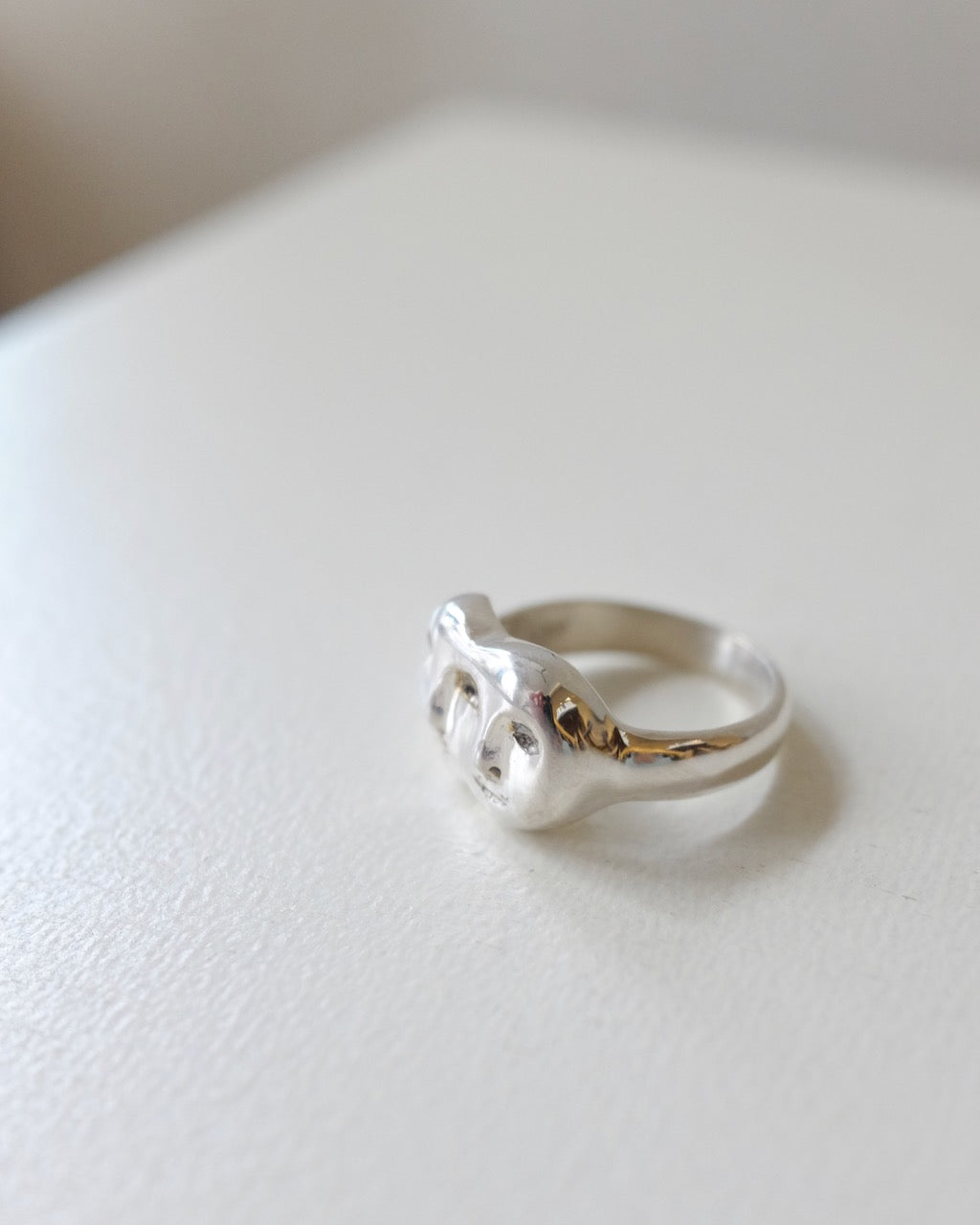 Janus Ring, Sterling Silver