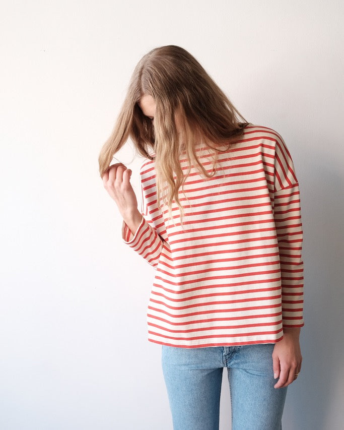 Mariniere Shirt, Red