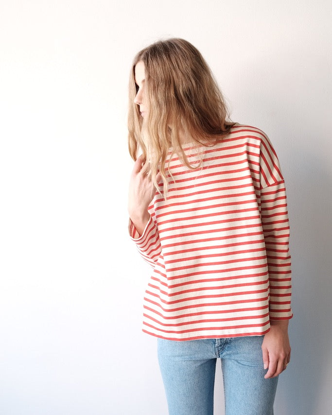 Mariniere Shirt, Red