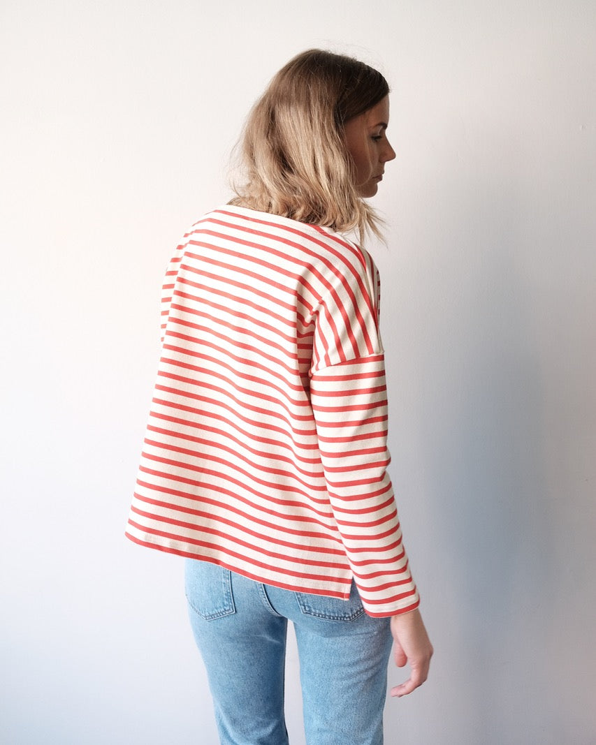 Mariniere Shirt, Red