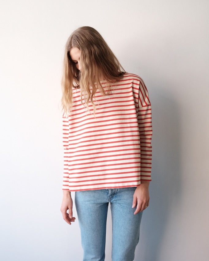 Mariniere Shirt, Red