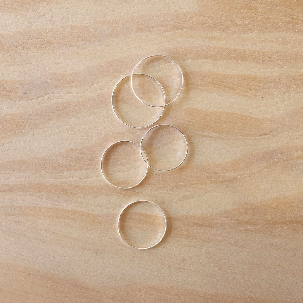 Simple Ring, Sterling Silver