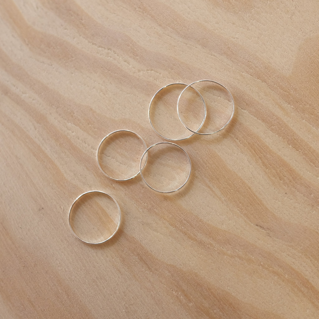 Simple Ring, Sterling Silver