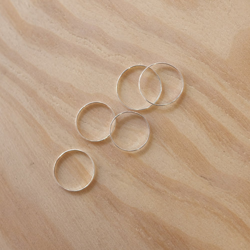 Simple Ring, Sterling Silver