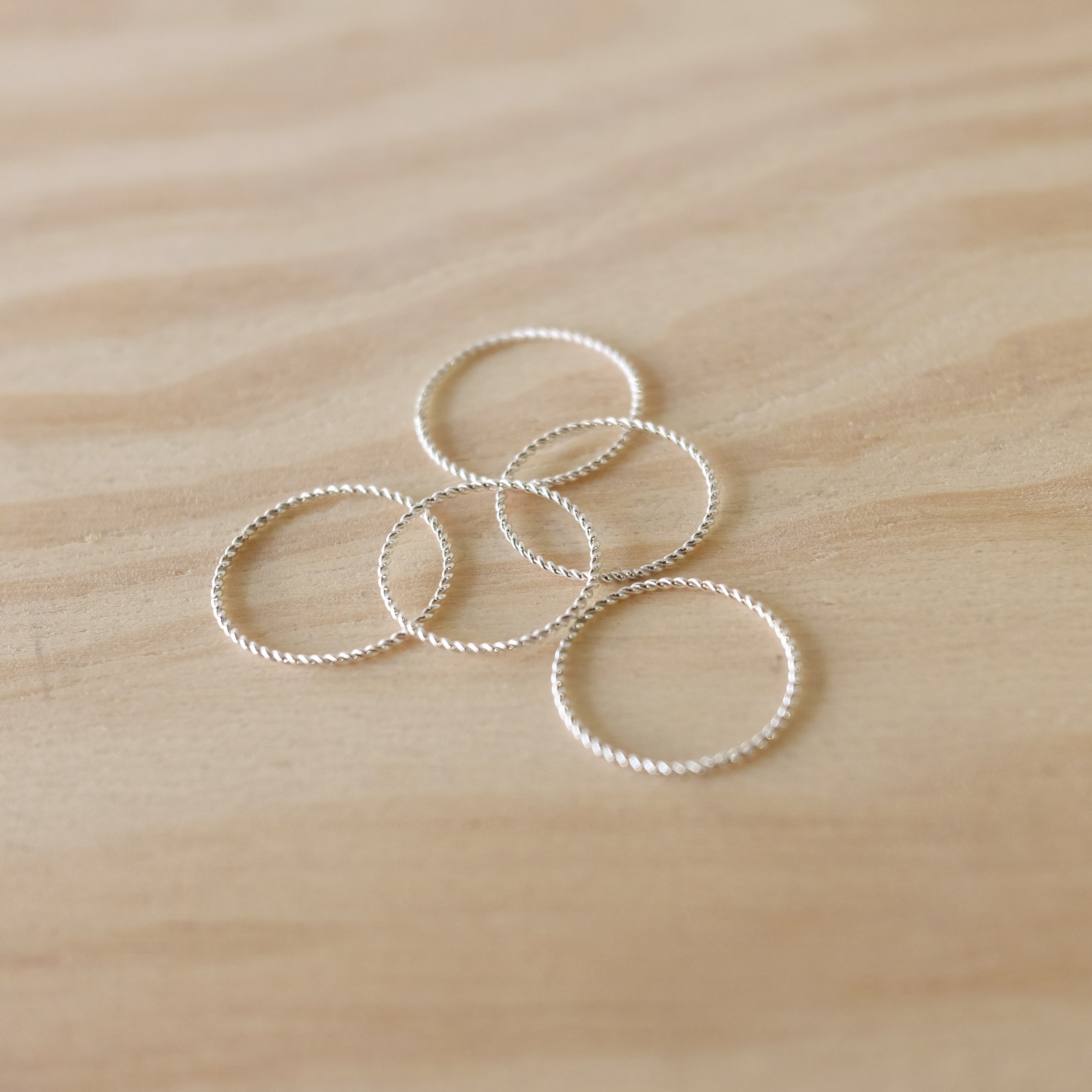Twist Ring, Sterling Silver