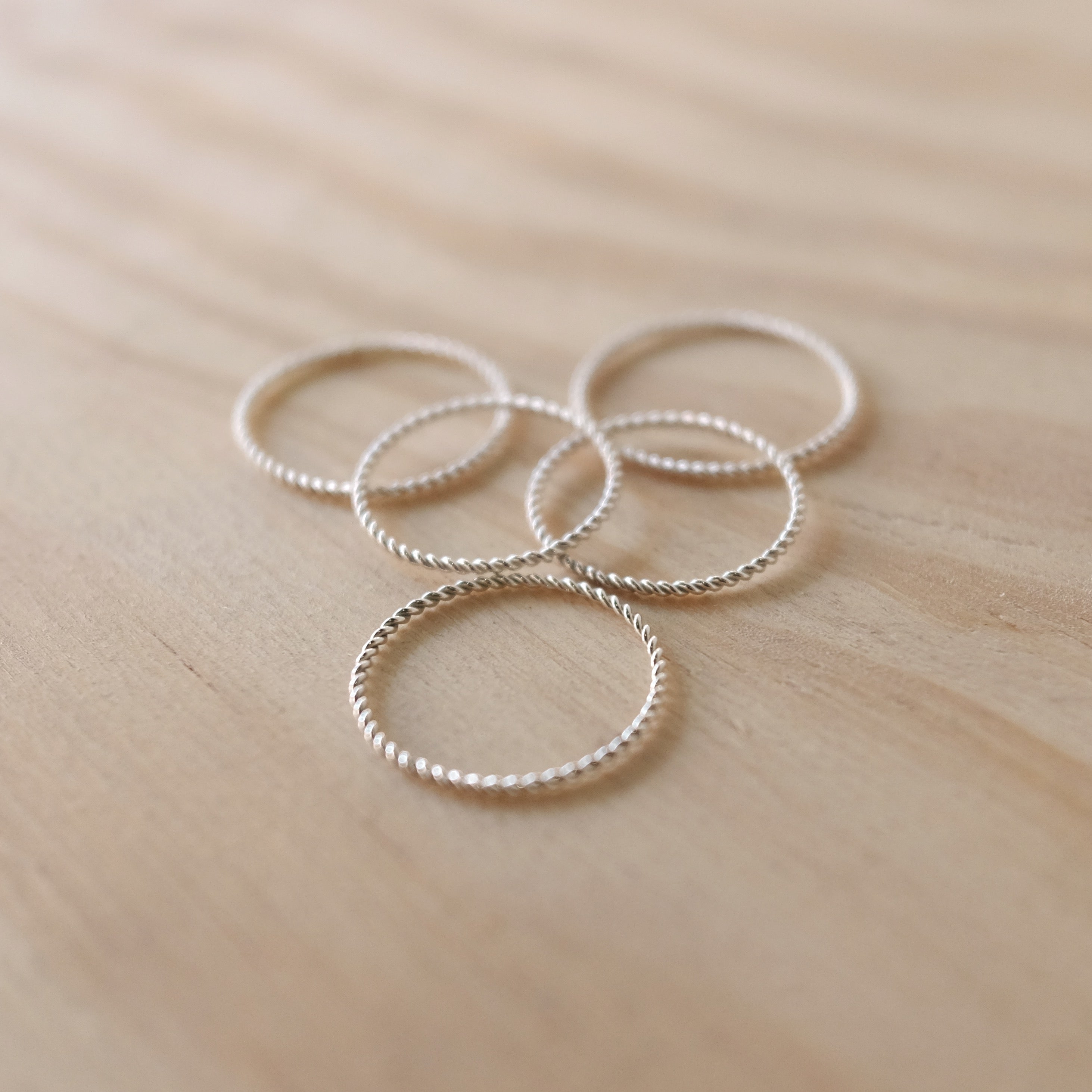 Twist Ring, Sterling Silver