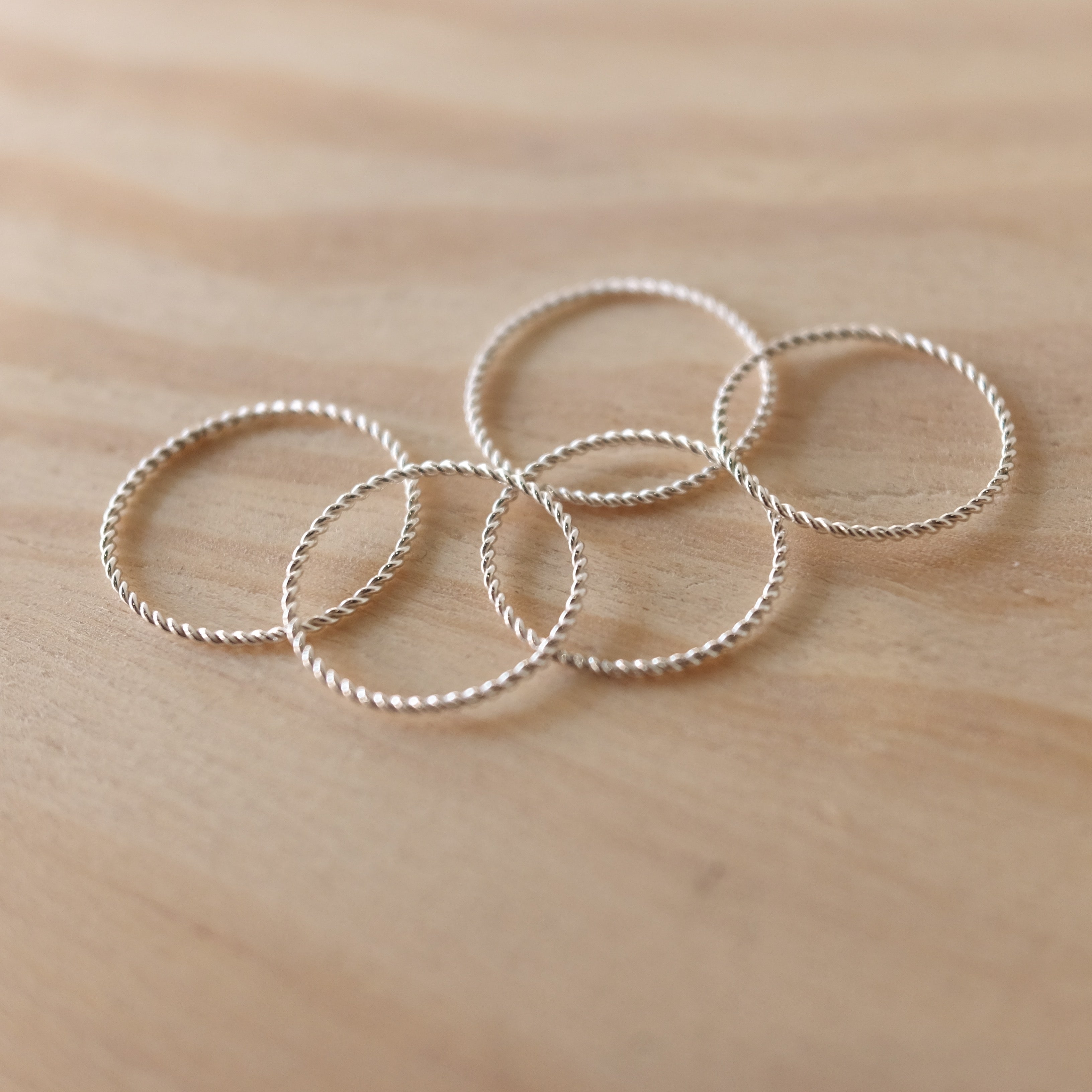 Twist Ring, Sterling Silver