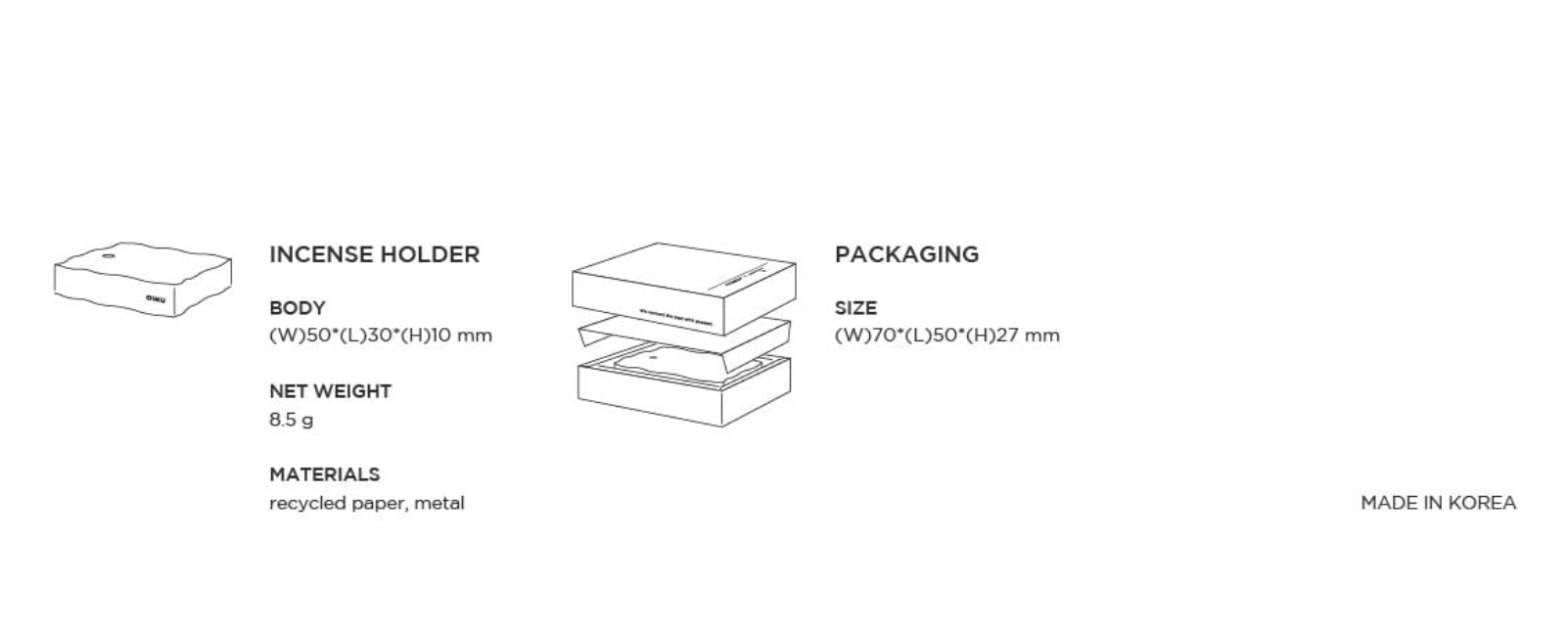 Newspaper Incense Holder