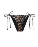 Leopard Tie Bikini Bottom
