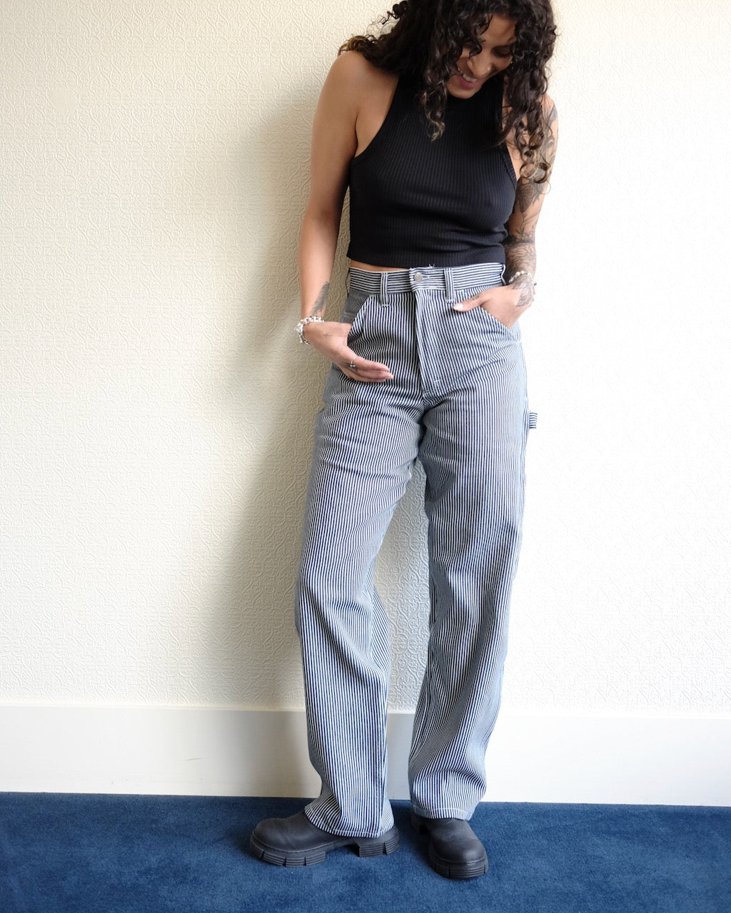 Stan Ray Painter Pant, Hickory Stripe