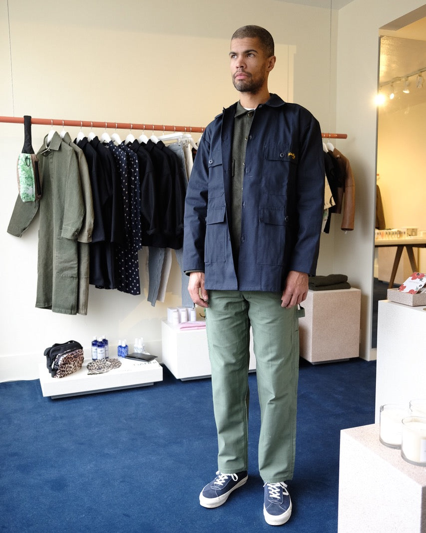 Stan Ray Painter Pant, Olive Sateen