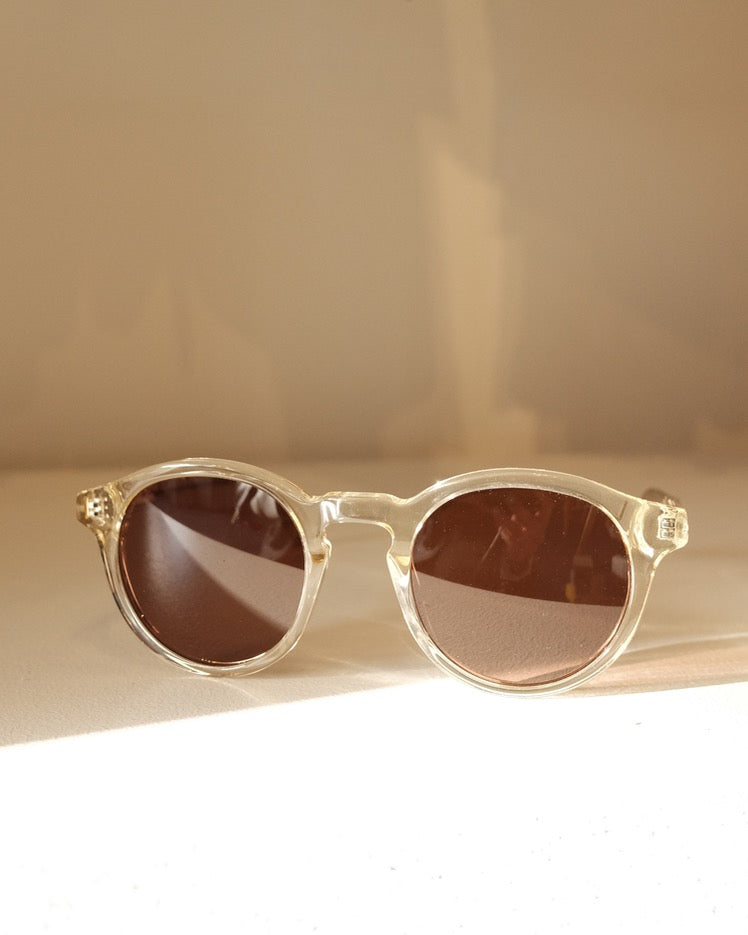 Zinedine Sunglasses, Melted Butter