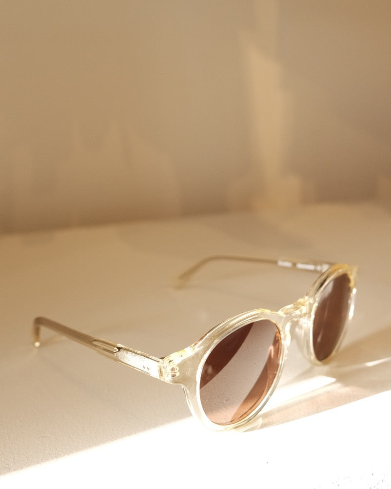 Zinedine Sunglasses, Melted Butter